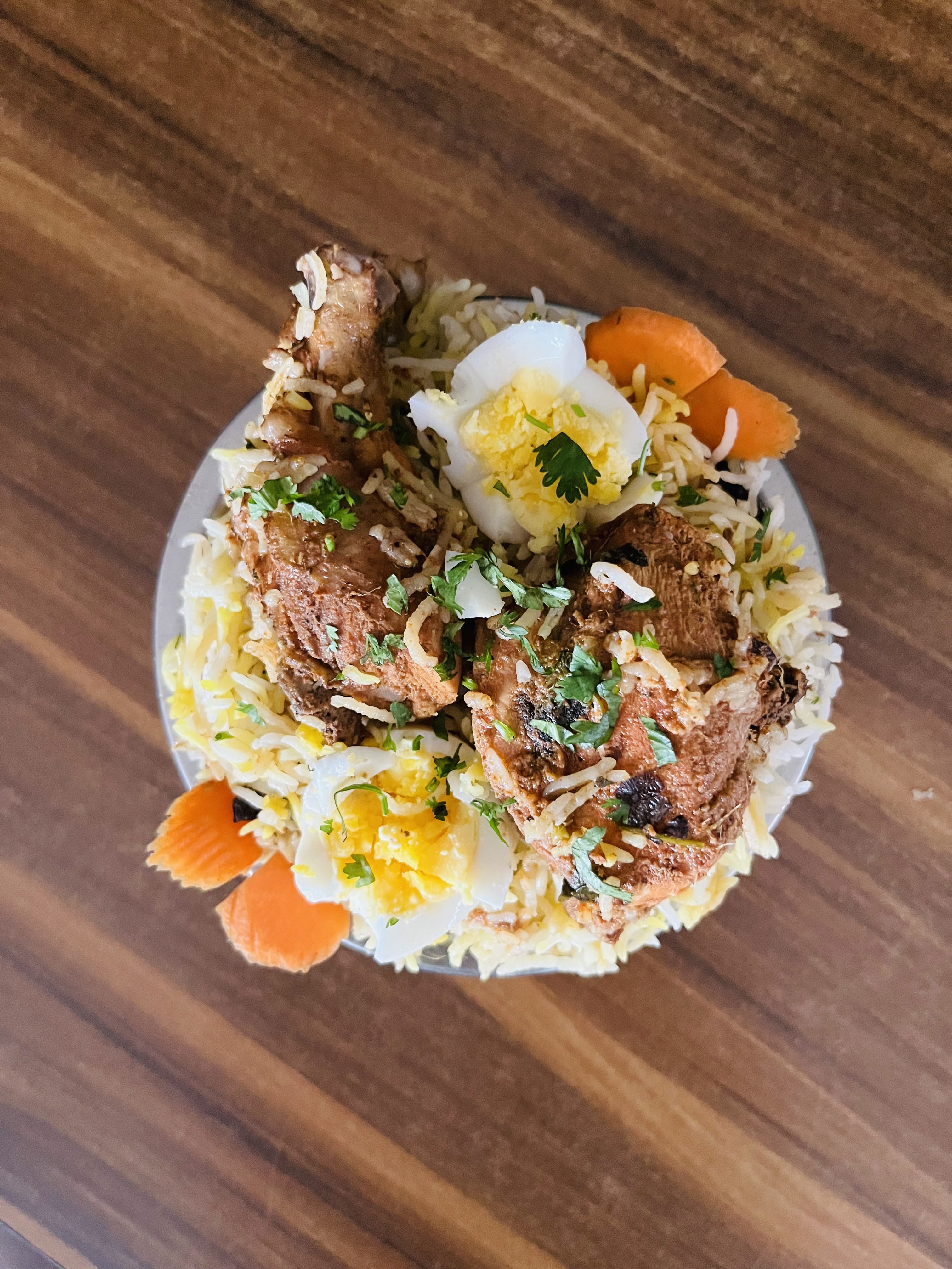 Hyderabadi Chicken Dum Biryani